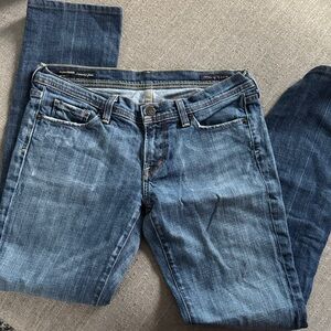 Citizens Of Humanity Medium Blue Straight Leg Jeans